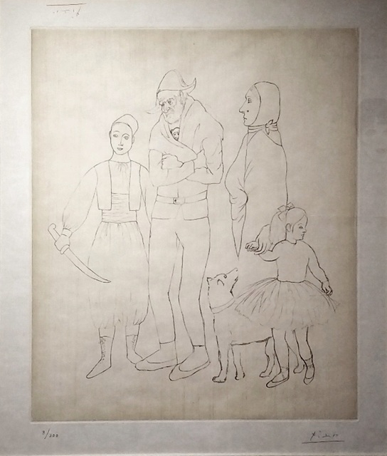 Pablo Picasso, ‘La Famille Des Saltimbanques’, 1950, Reuben Colley Fine Art