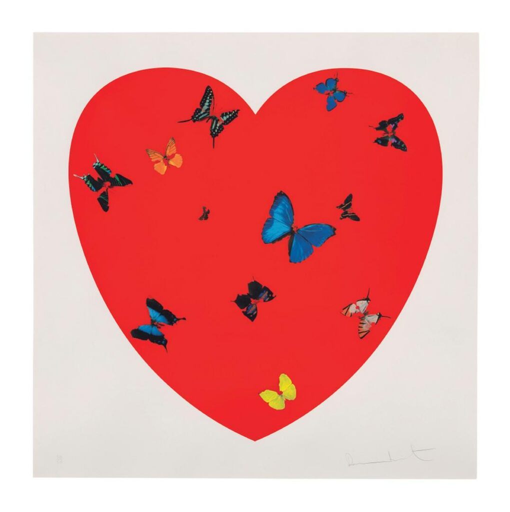 Damien Hirst - All You Need is Love Love Love