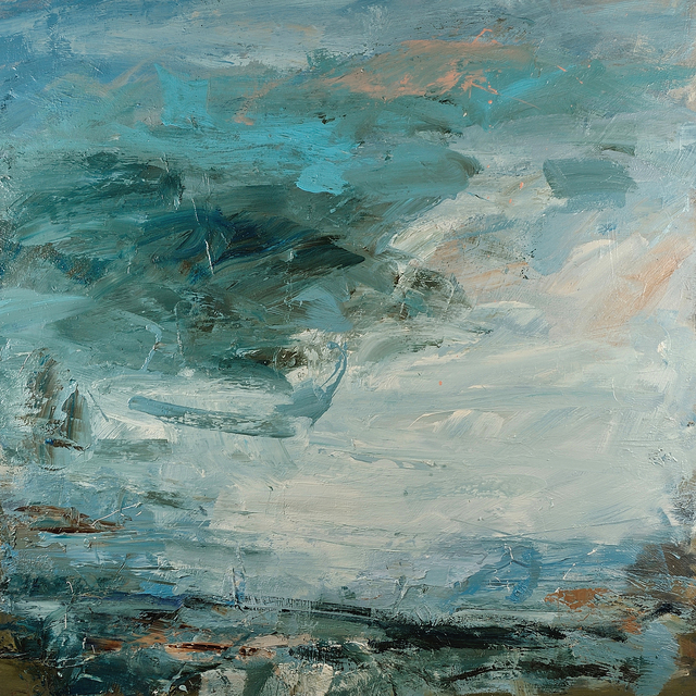 Louise Balaam, ‘Slanting light at Zennor’, 2019, Painting, Oil on canvas, Cadogan Contemporary