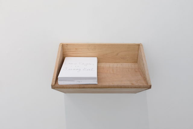 Lauren Faigeles, ‘Untitled Shelf with Drawings’, CRUSHCURATORIAL