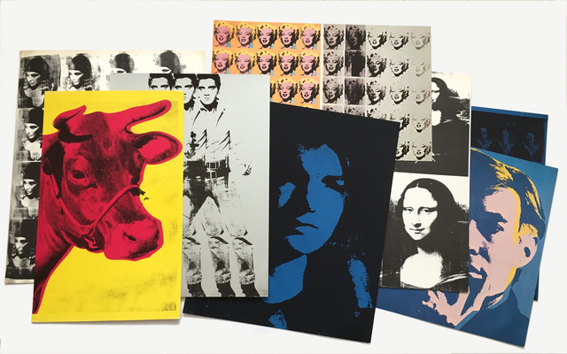 Andy Warhol, ‘Set of 8 Andy Warhol Portraits from Artists & Photographs’, 1970, Joseph K. Levene Fine Art, Ltd.