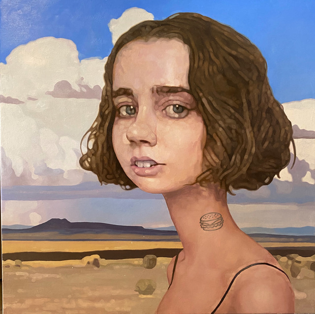 Colin Chillag, ‘Girl with the Cheeseburger Tattoo’, 2020, The Secret Gallery