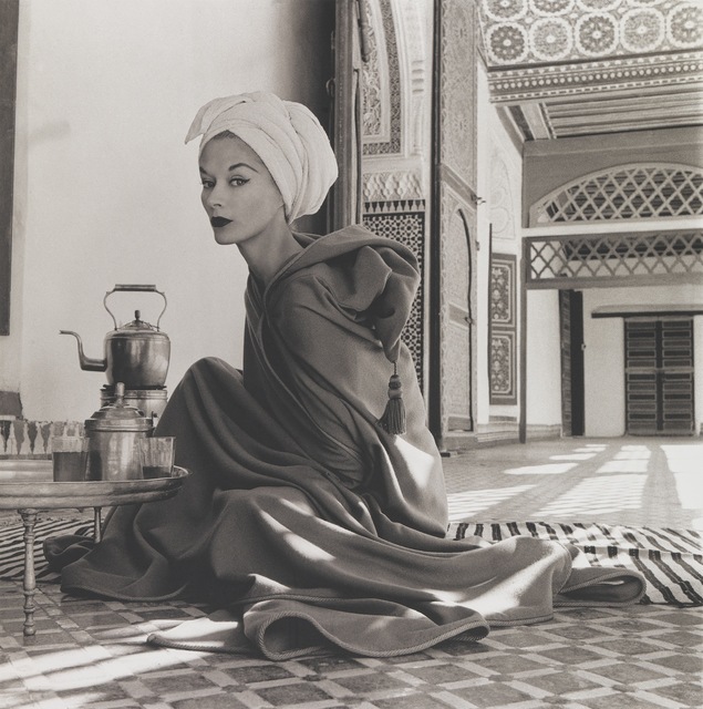 Irving Penn, ‘Woman in Moroccan Palace (Lisa Fonssagrives-Penn), Marrakech’, 1951-printed 1969, Smithsonian American Art Museum