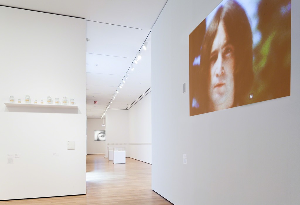 Installation view of Yoko Ono: One Woman Show, 1960-1971, The Museum of Modern Art, New York, May 17–September 7, 2015. © 2015 The Museum of Modern Art. Photo: Thomas Griesel.
Installation view of Yoko Ono: One Woman Show, 1960-1971, The Museum of Modern Art, New York, May 17–September 7, 2015. © 2015 The Museum of Modern Art. Photo: Thomas Griesel.