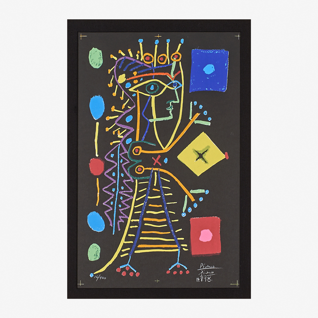 Pablo Picasso, ‘La Femme Aux des (Jacqueline)’, 1958, Rago/Wright