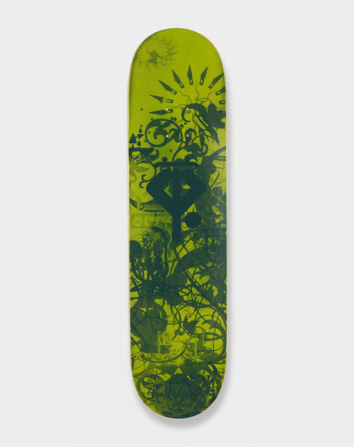 Ryan McGinness, ‘Ryan McGinness Growing Handplants (Signed Skateboard Deck)’, 2007, Lot 180