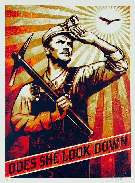 Shepard Fairey, ‘High Flyin' Bird’, AYNAC Gallery