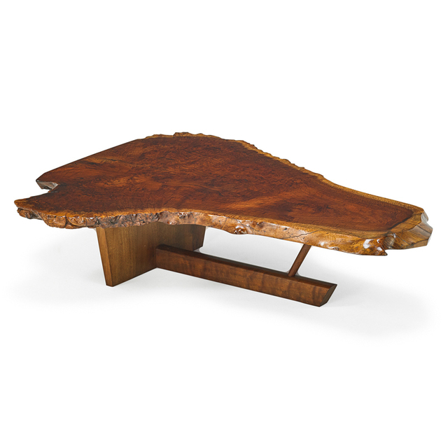 George Nakashima, ‘Fine Transitional Minguren II Coffee Table, New Hope, PA’, 1990, Rago/Wright