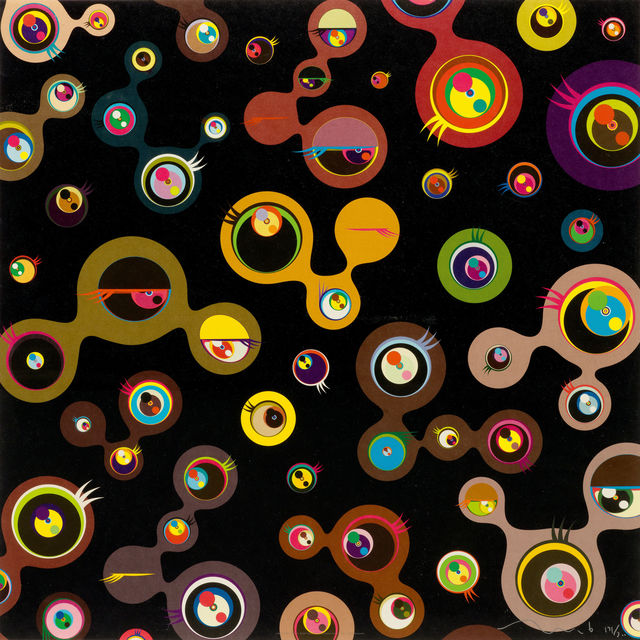 Takashi Murakami, ‘Jelly fish Eyes - Black 4’, 2006, Koller Auctions