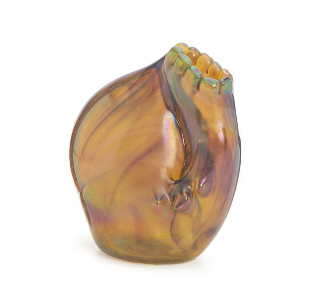 Marvin Lipofsky, ‘Heart vase’, Design/Decorative Art, Art glass vase, John Moran Auctioneers