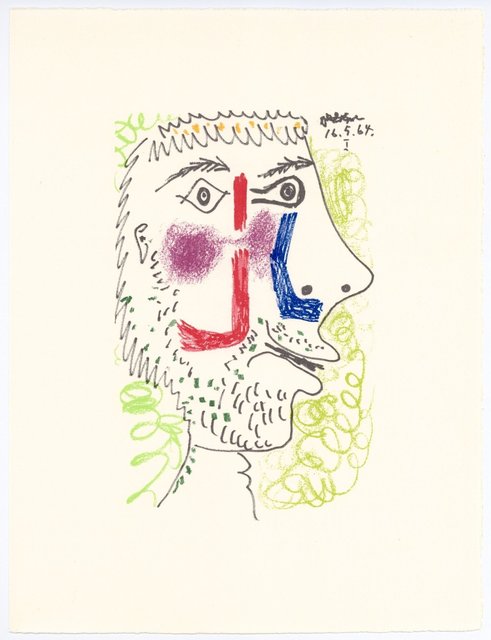 Pablo Picasso, ‘Le Gout du Bonheur’, 1970, Print, Lithograph, artrepublic