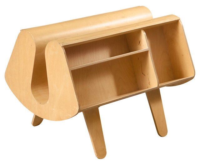 Egon Riss Birch Plywood Penguin Donkey Bookcase, For Windmill