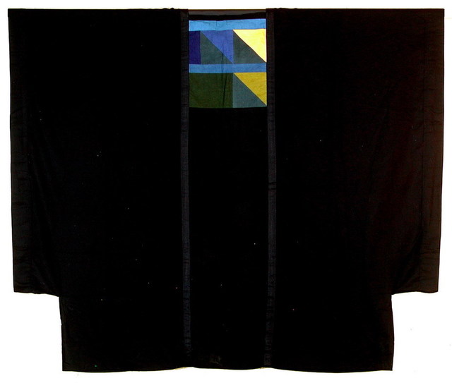 Chant Avedissian, ‘Gergar cut black cotton with hand-dyed bands’, 1988, Sabrina Amrani