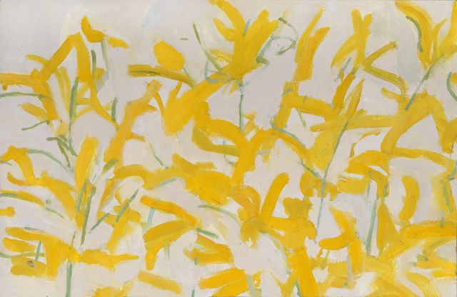 Alex Katz, ‘Goldenrod’, 1955, Colby College Museum of Art