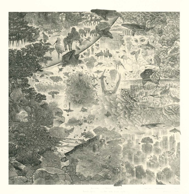 Kobayashi Keisei, ‘Sunrises Again-Space Wonder Land 2015C’, 2015, Asia Art Center