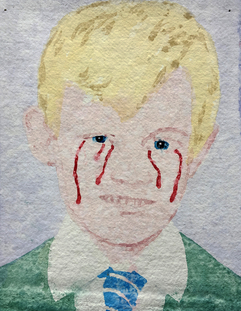 James Rielly, ‘"Tears of joy"’, 2016, Painting, Watercolor on paper, 3 Punts Galeria
