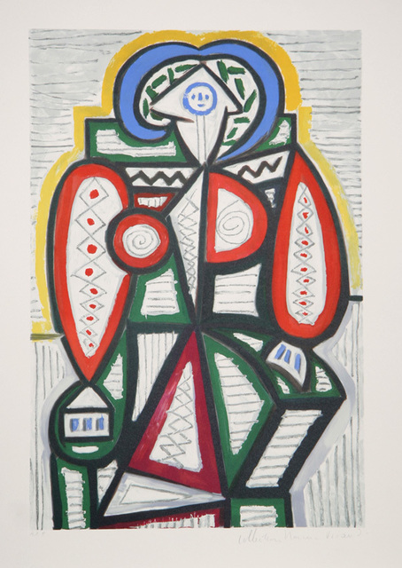 Pablo Picasso, ‘Femme Assise’, 1979-1982, Print, Lithograph on Arches paper, RoGallery