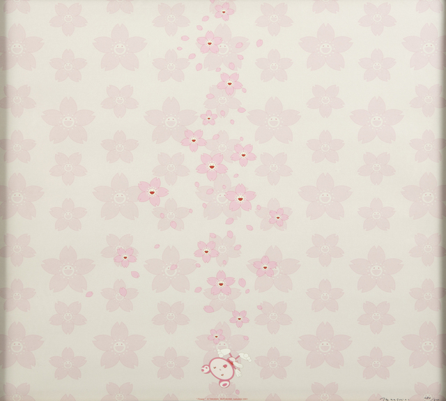 Takashi Murakami, ‘Snow, Moon, Flower’, 2011, Print, Offset lithograph on paper (3), Julien's Auctions