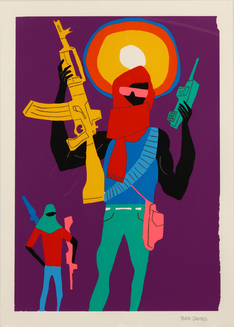 Todd James, ‘Pirate Radio’, 2012, Print, 10 color screen print on paper, Marcel Katz Art