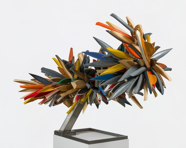 Nancy Rubins, ‘Study: Big Edge’, 2009, Sculpture, Model boats, stainless steel armature, Gagosian