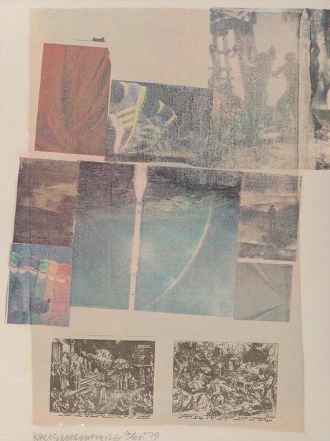 Robert Rauschenberg, ‘People Have Enough Trouble Without Being Intimidated by an Artichoke’, 1979, Heritage Auctions