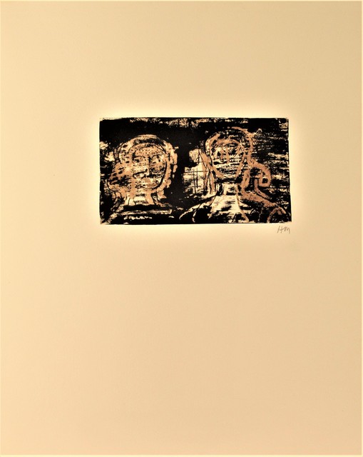 Henry Moore, ‘Les Poetes, La Poesie’, 1976, Print, Color lithograph, Joseph Grossman Fine Art Gallery