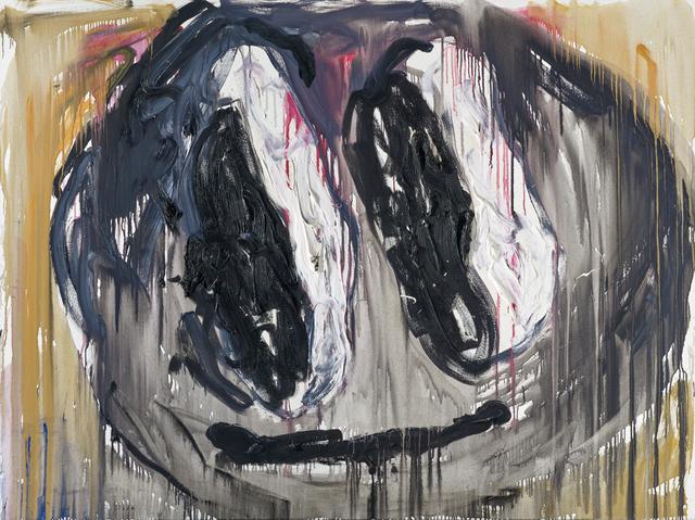André Butzer, ‘Todallst, Bleodst, Icho? (Colatödlichkeit)’, 2003, Painting, Oil on canvas, Van Ham
