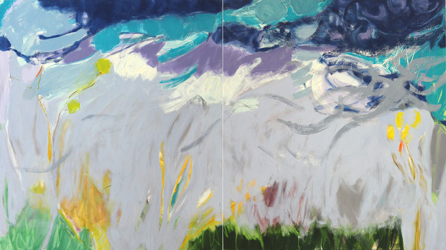 Rachelle Krieger, ‘Passing Storms (diptych)’, 2010, Susan Eley Fine Art