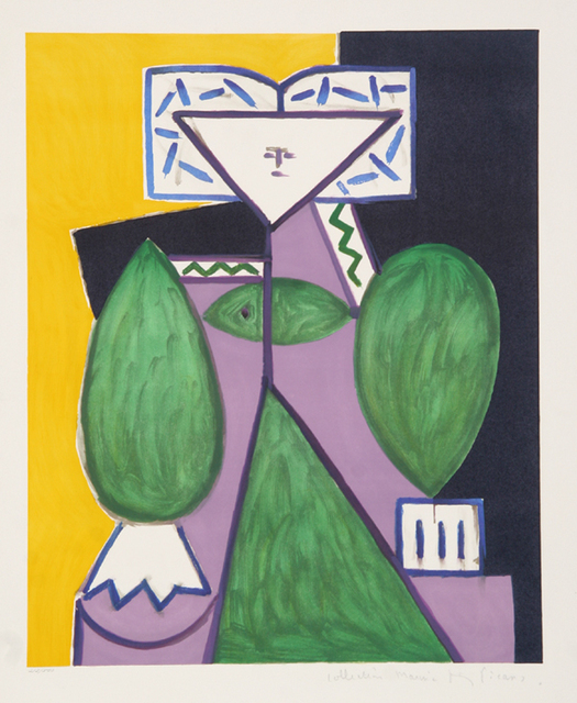 Pablo Picasso, ‘Femme en Vert et Mauve, 1947’, 1979-1982, RoGallery