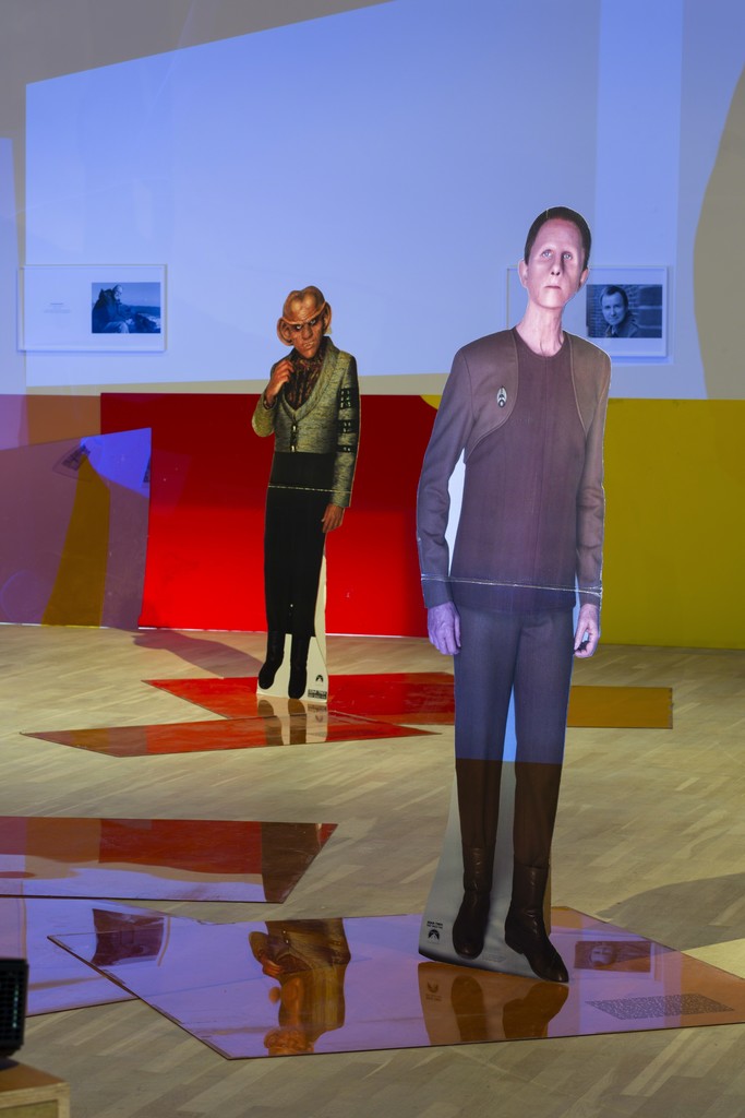 *Into the Dimensional Corridor*, 2014. Photo from the exhibition. Photo: Anders Sune Berg *Into the Dimensional Corridor*, 2014. Photo from the exhibition. Photo: Anders Sune Berg