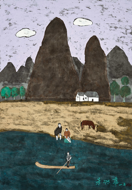 Chu Hing Wah, ‘Lovely Cool Water’, 2017, Painting, Chinese ink & colour on rice paper, Alisan Fine Arts