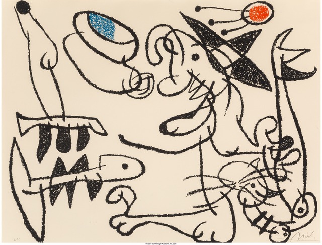 Joan Miró, ‘Ubu aux baleares, pl. 29’, 1971, Heritage Auctions