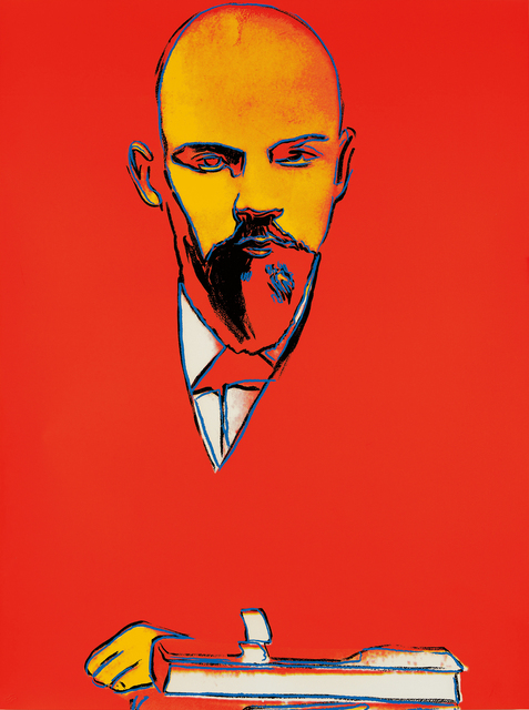 Andy Warhol, ‘Red Lenin’, 1987, Phillips