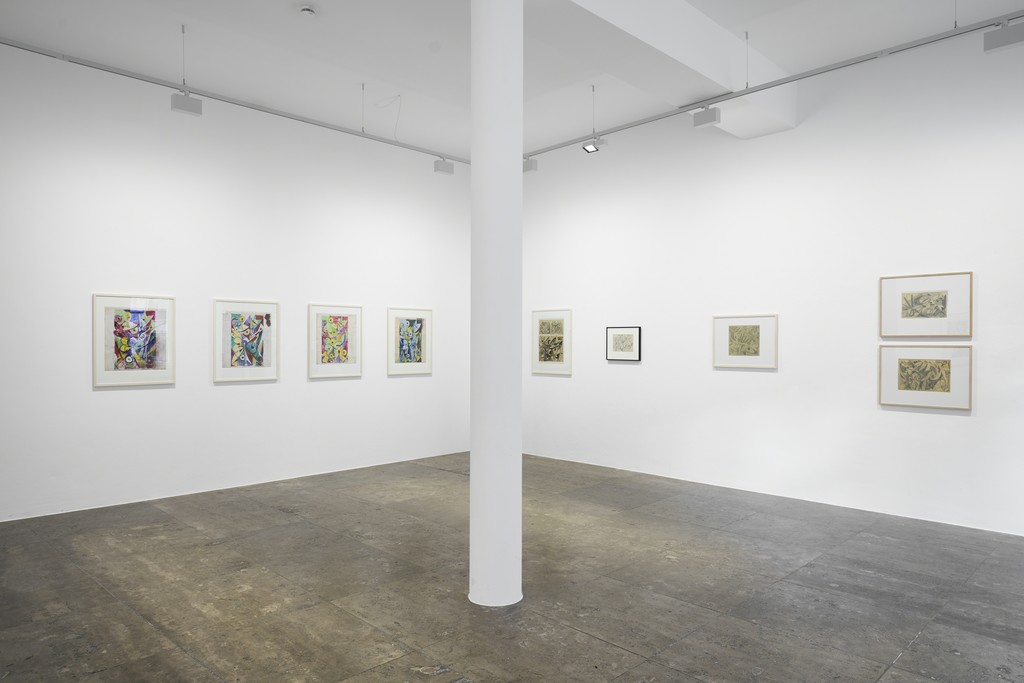 E. W. Nay, 1948-1951, exhibition view, Jahn und Jahn, 2018, © VG Bild-Kunst, Bonn E. W. Nay, 1948-1951, exhibition view, Jahn und Jahn, 2018, © VG Bild-Kunst, Bonn