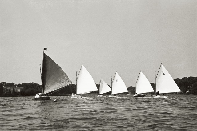 Priscilla Rattazzi, ‘Sailing around the Pond Regatta, East Hampton’, 1998, Staley-Wise Gallery