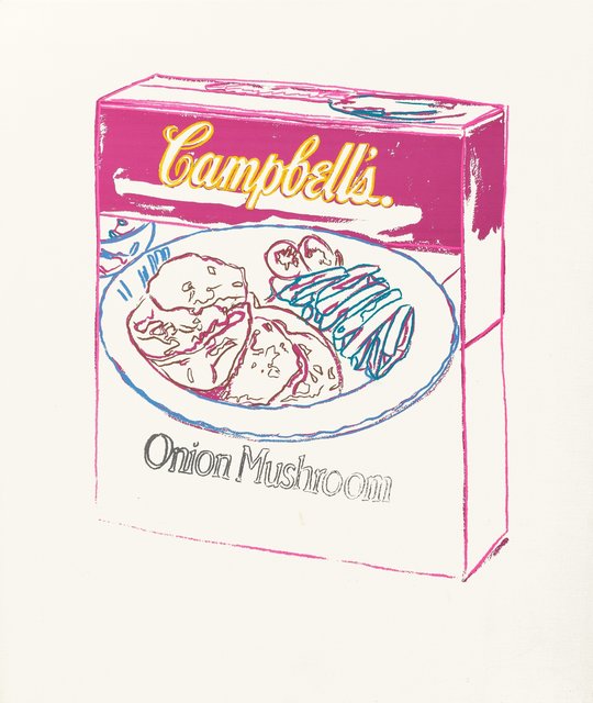 Andy Warhol, ‘Campbell's Soup Box Onion Mushroom’, 1986, Heritage Auctions