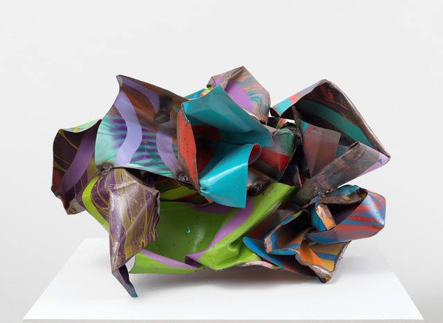 John Chamberlain, ‘MURMUR’, 2002, Sculpture, Painted and chrome-plated steel, Gagosian