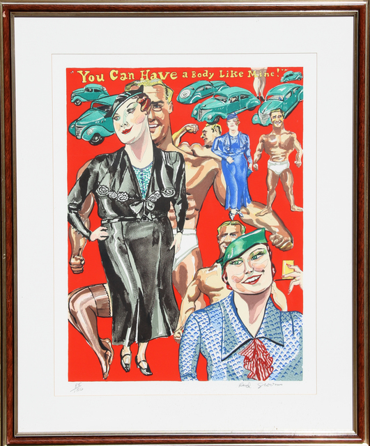 Red Grooms, ‘You Can Have a Body Like Mine!’, 1978, RoGallery