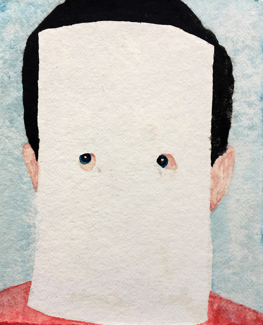 James Rielly, ‘"Hi there"’, 2016, Painting, Watercolor on paper, 3 Punts Galeria