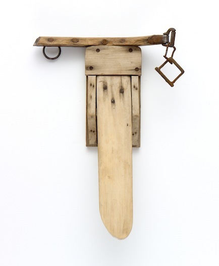 John Outterbridge, ‘5 Pieces’, 2011, Mixed Media collage on paper and mounted on archival museum board, Tilton Gallery