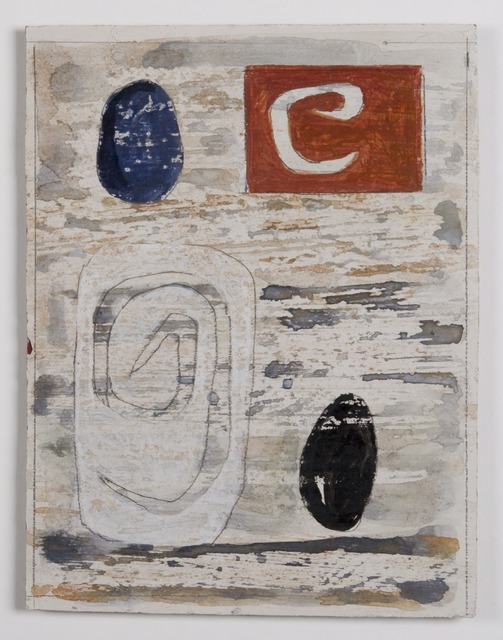 John Piper, ‘Design for the North Thames Gas Board glass fibre panels 3’, 1962, The Fine Art Society
