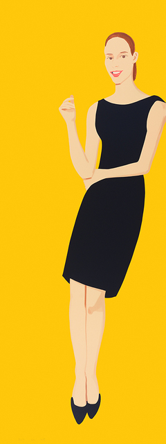 Alex Katz, ‘Black Dress V, Ulla (series)’, 2015, Nikola Rukaj Gallery