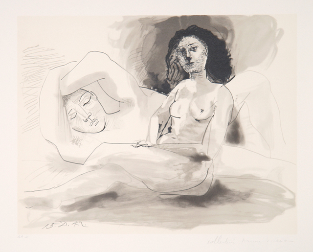 Pablo Picasso, ‘Homme Couchée et Femme Assise, 1942’, 1979-1982, RoGallery