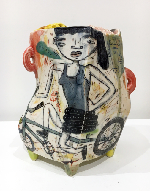 Kevin Snipes, ‘Cruise Control’, 2018, Sculpture, Porcelain, Glaze, Underglaze, Oxide Wash, Duane Reed Gallery