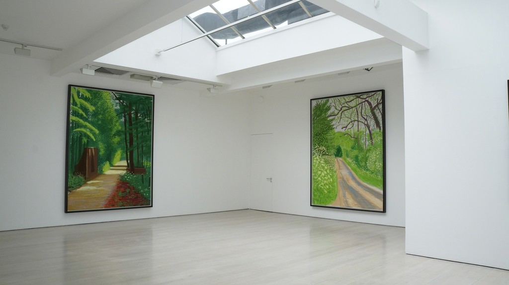David Hockney: The Arrival of Spring, 2015. 4th floor David Hockney: The Arrival of Spring, 2015. 4th floor