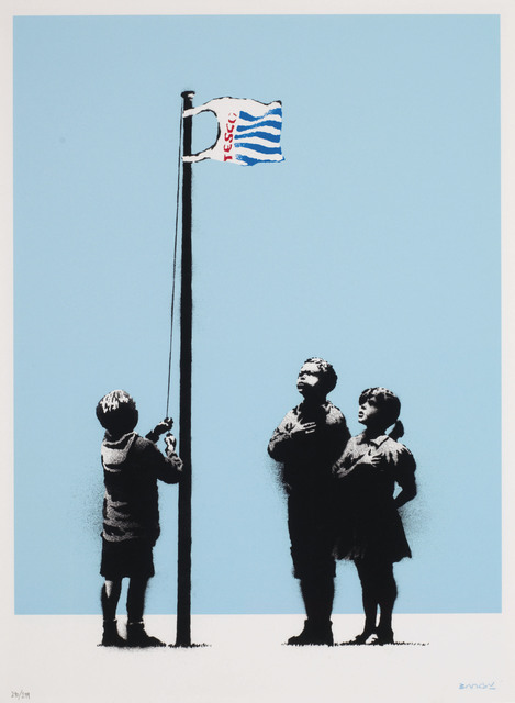 Banksy, ‘Very Little Helps’, 2008, Christie's