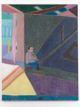 Tal R, ‘Fluteplayer under Galata bridge’, 2013, John Wolf Art Advisory & Brokerage