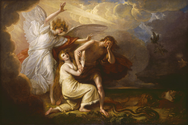 Benjamin West, ‘The Expulsion of Adam and Eve from Paradise’, 1791, National Gallery of Art, Washington, D.C.