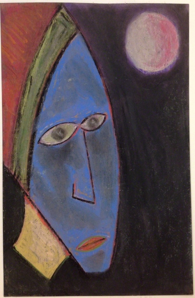 "Untitled" 11 x 17 Pastel on watercolor paper "Untitled" 11 x 17 Pastel on watercolor paper