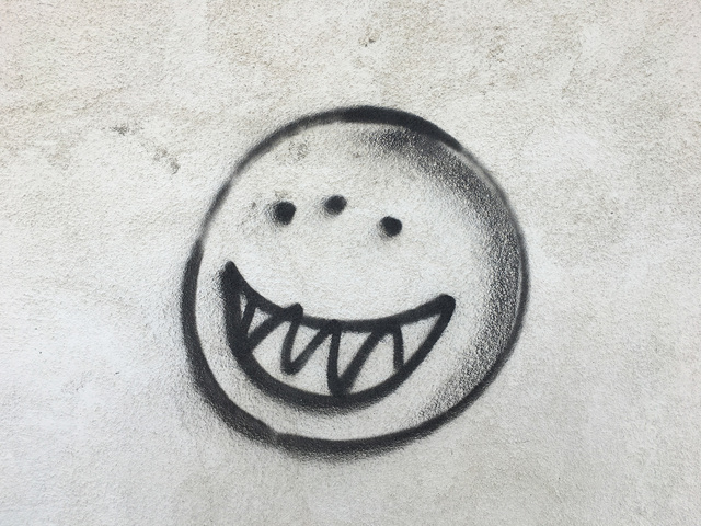 Richard Misrach, ‘Sinister smiley face, Hinkley, California’, 2017, Fraenkel Gallery